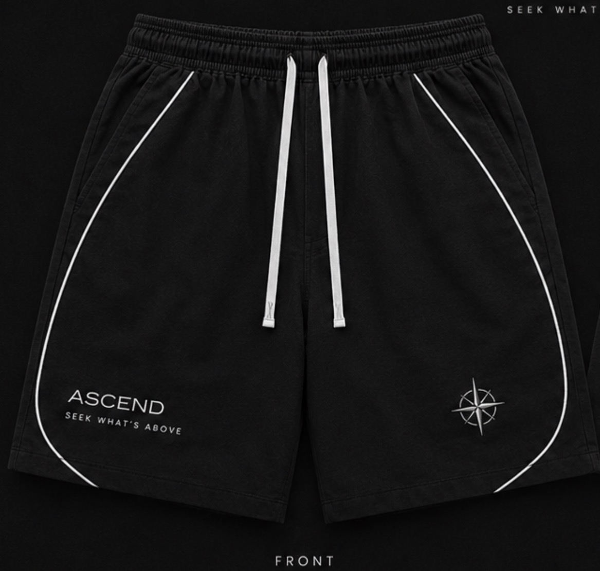 Ascend Shorts — Black